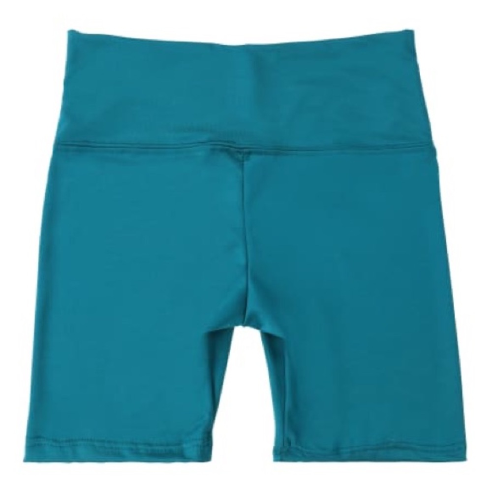 Solid Color Active Bike Shorts